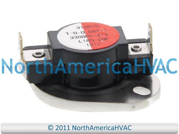 OEM Carrier Bryant Payne Furnace Limit Switch L185-20F Replaces